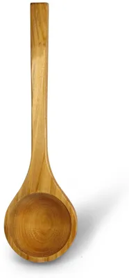 Produktbild von Saunakelle aus Fichtenholz, 37 cm lang, ca. 120 ml Volumen für Saunaaufguss