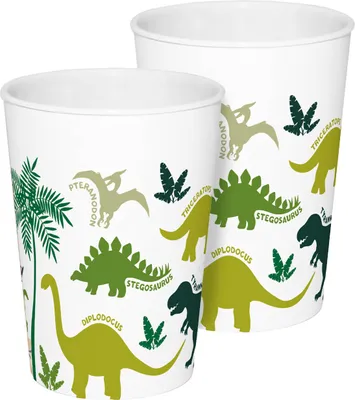 Produktbild von Trinkbecher Dinos 2er Set 330ml