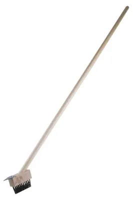Obrázek produktu pro Kartáč ocelový na čištění spár, s násadou 140cm 52198