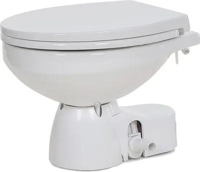 Produktbild von Jabsco 12V Toilette mit leiser Spülung E2 mit Pumpe und Standard-Toilettenschüssel | 38245-4192