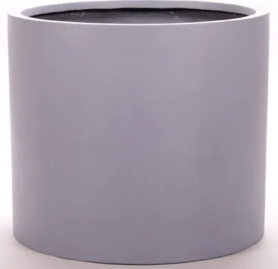 Produktbild von Elegant Einrichten | Pflanzkübel | Fiberglas | zylindrisch | D80xH70cm | grau.
