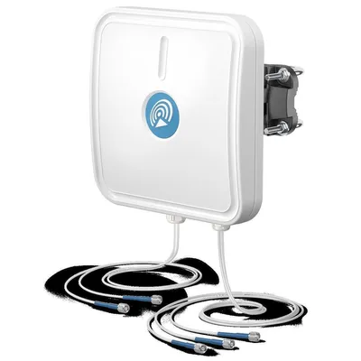 Produktbild von Wi-Fi 6E Dualband Panelantenne 8dBi/9dBi, 65°, RPTNC, MIMO