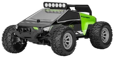 Produktbild von 2.4G RC-Stuntauto im Maßstab ferngesteuertes Offroad-Rennauto mit Driftfunktion, 4 Kanälen und USB-Ladekabel - Grün