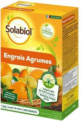 Immagine prodotto di SOLABIOL SOAGY15 Fertilizzante per agrumi - 1,5 kg