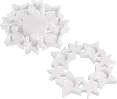 Produktbild von VBS Silikon-Gießform "Teelicht-Adventskranz"