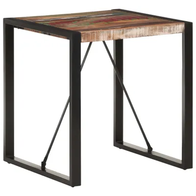 Obrázek produktu pro Jídelní stůl 70 x 70 x 75 cm masivní recyklované dřevo