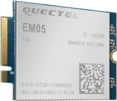 Produktbild von EMO5 4G LTE Cat 4 M.2 Modul für IoT und M2M Anwendungen