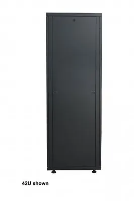 Zdjęcie produktu dla Intellinet 715362, Stojak wolnostojący, 22U, 600 kg, Zamek, Regulowane nóżki, 70,7 kg