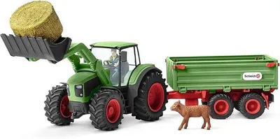 Imagen del producto de Silecomplaza 42379: Set de juego, tractor con remolque