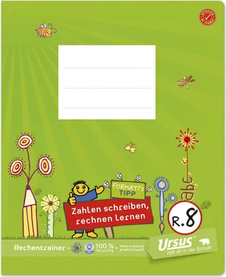 Produktbild von Formati 060562068 Rechentrainer Quart R.8 - 20 Blatt 80g/qm Additionen, Subtraktionen