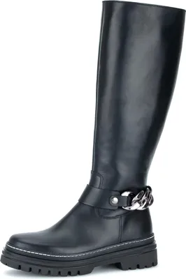 Produktbild von Gabor Stiefel 91.729, Glattleder, Schwarz, Damen