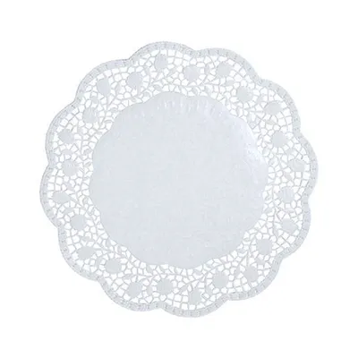 Obrázok produktu pre Papstar jednorazové papierové ozdoby na tortu okrúhle 30 cm biele 250 kusov