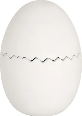 Produktbild von VBS Keramik Ei, teilbar, Ø ca. 11, H ca. 15cm