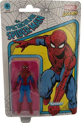 Produktbild von Hasbro Marvel Legends Retro Collection Actionfigur The Spectacular Spider-Man 10 cm