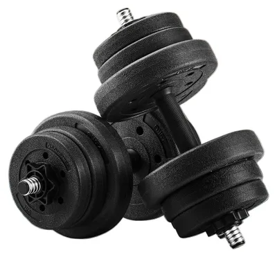 Immagine prodotto di Set di manubri regolabili – manubri – fitness – impugnature antiscivolo – 2,5 x 50,5 cm