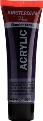 Immagine prodotto di Amsterdam Serie Standard tubo di vernice acrilica 20 ml blu permanente viola 568