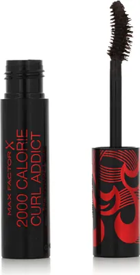 Produktbild von Max Factor 2000 Calorie Curl Addict, Braun, Black/Brown, Locken, Volumengebend, 11 ml, Frauen, Aqua, Styrene/Acrylates Copolymer, Propylene Glycol, Laureth-4, PEG-8 Dimethicone, PVP,...