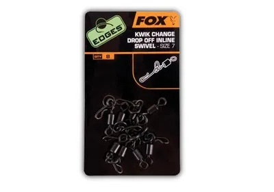 Produktbild von Fox Edges Kwik Change Inline Swivel Gr. 7 Wirbel (8 Stück)