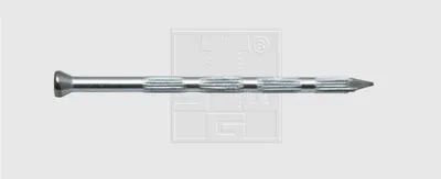 Produktbild von Stahlnägel geriffelt Senkkopf 3,5 x 55 mm Stahl verzinkt 250 Stück