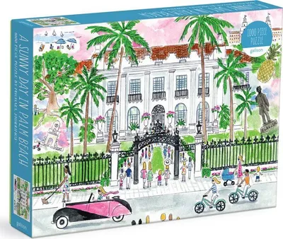 Imagen del producto de Rompecabezas Galison, "Un día soleado en Palm Beach", 1000 piezas