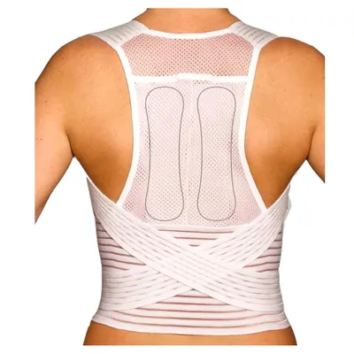 Produktbild von Taillen- und Rückenstützgürtel Hydas Weiß (Gr. L (Bis 115 cm))
