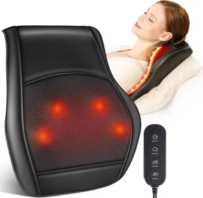 Obrázok produktu pre Masážny prístroj Shiatsu, masážny prístroj na chrbát s funkciou ohrevu, údržba