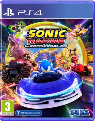 Produktbild von SEGA Sonic Racing: CrossWorlds, PlayStation 4, Multiplayer-Modus, E (Jeder)