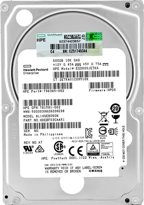 Produktbild von HP EG0600JETKA 600GB 10000Rpm 128Mb Cache Sas III 2.5'' 796365-002