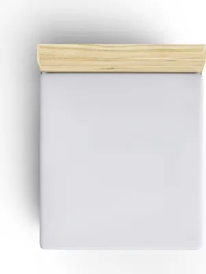 Produktbild von L'Essentiel Linge de Maison, White, Ranforce King Spannbettlaken (FR) (IT) (ES) (DE), Weiß, 100% BAUMWOLLE, 160 x 200+30 cm