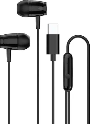 Zdjęcie produktu dla CANYON Suchawki dokanaowe SEP-5 Przewd USB-C Czarne