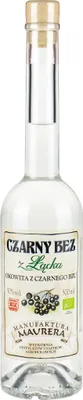 Produktbild von Okowita Maurera Czarny Bez z l¹cka  (Holunderokowita) 0,5L | Flavoured Vodka, Okovita |500 ml | 50% Alkohol | Manufaktura Maurera | Geschenkidee | 18+