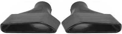 Produktbild von DIEDERICHS 4122603 Auspuffblende Endrohr Blende Schwarz Edelstahl für BMW 5 Touring (G31) 5 Limousine (G30, F90)