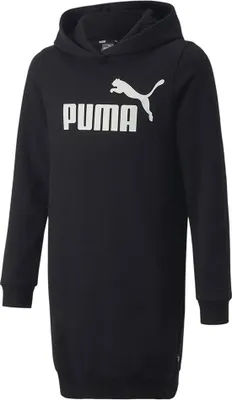 Image de Sweat-shirt Puma Essentials Logo Fl Noir 4-5 ans Fille Noir 4-5 ans