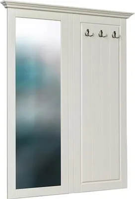Produktbild von Garderobenständer Holz Kleiderständer Garderobe Aufhänger Schuhschrank 2tlg. Set
