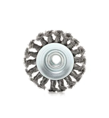 Produktbild von Vorel Konische Bürste 100Mm, Gedrehter Draht, Gewinde, 06977