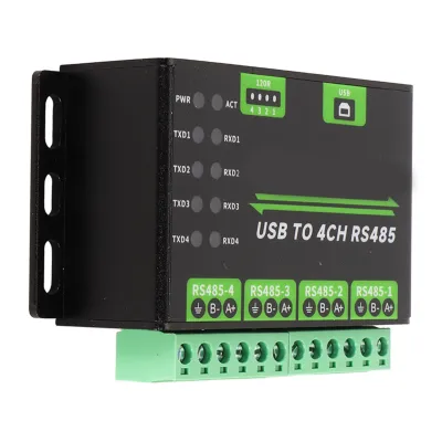 Prevodník USB na 4CH RS485,Priemyselný izolovaný adaptér,Prevodník USB na RS485,Adaptér USB na RS485,Modul prevodníka USB na RS485,Modul prevodníka USB na 4CH RS485