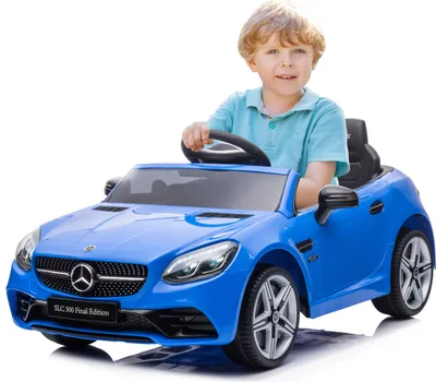 Immagine prodotto di Auto elettrica per bambini Mercedes Benz SLC300 Auto per bambini 2x30W blu