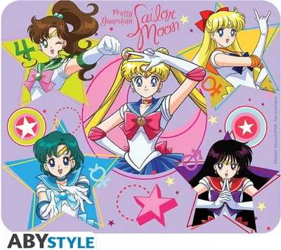 Produktbild von SAILOR MOON - Flexible Mousepad - Sailor warriors