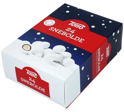 Produktbild von Toms 24 Snebolde 372g