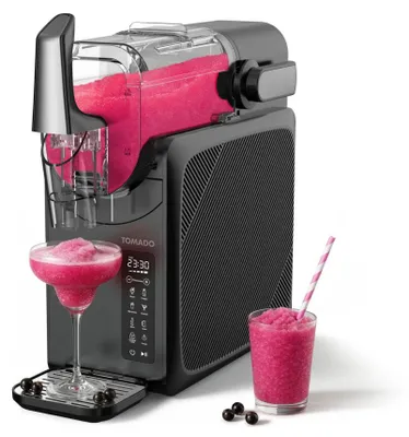 Produktbild von Tomado TSM2002B Slush-Maschine - 5 Programme - 1,5 Liter - Schwarz