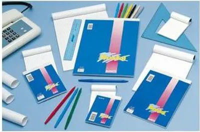 Image de Blasetti Bristol 8x12cm bloc-notes Multicolore
