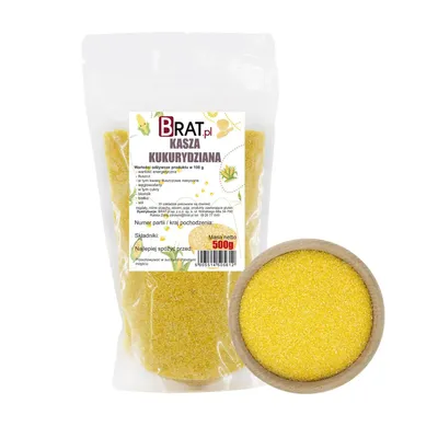 Obrázok produktu pre Kukuričná krupica 500g Brat.pl