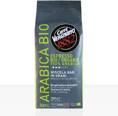 Zdjęcie produktu dla Caffè Vergnano 1882 Espresso | Ekologiczne | ziarna | 1000 g