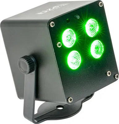 Produktbild von IBIZA TINYLED-RGB-WASH AKKUBETRIEBENER 4 x 3W RGB LED Scheinwerfer