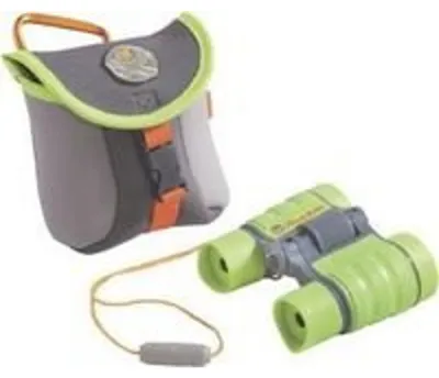 Produktbild von Terra Kids Fernglas mit Tasche (grün/grau)