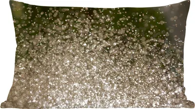 Produktbild von MuchoWow® Zierkissen Sofakissen Wohnzimmer Dekokissen 50x30 cm Glitzer - Abstrakt - Design - Wohnzimmerdekoration - Polster mit Photo