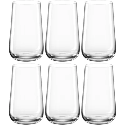 Produktbild von LEONARDO 066417, Transparent, Glas, 6 Stück(e), Kegel, klar, BRUNELLI