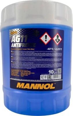 Produktbild von Mannol Antifreeze Kühlerfrostschutz AG11 (-40 °C) Longterm 10 Liter (MN4011-10)