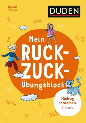 Produktbild von Mein Ruckzuck-Übungsblock Richtig schreiben 1. Klasse