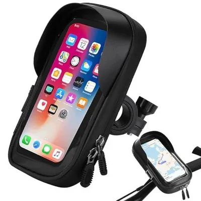 Zdjęcie produktu dla Uchwyt na telefon rowerowy wodoszczelny obrotowy 360 do 7 cali